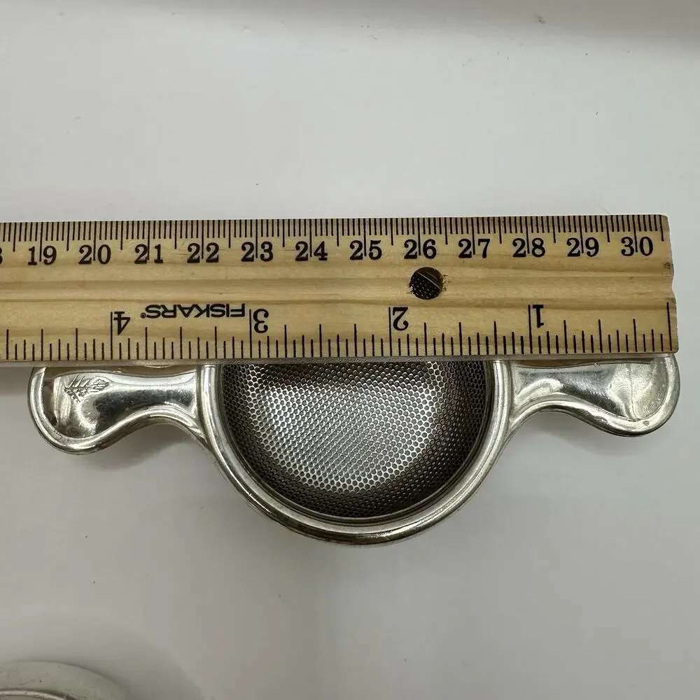 Arthur Price Silver Plated Tea Strainer Holder Stand Silverplate England English